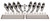 Sbc Rocker Arm Kit 1.52 Ratio- 3/8 Stud Sbc Rocker Arm Kit 1.52 Ratio- 3/8 Stud
