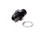 Trans Adapter Fitting #6 x 1/4 MPT Black