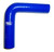 1-3/8in to 1-1/4in 90Deg Reducer Elbow Blue