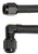 Coated Braided Line 60in #4 Hose -4 90 Deg/-4 Str