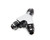 Y Adapter Fitting; Size: -6AN In x -6AN x -6AN