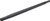 Radius Rod 5/8in Alum 24-1/2in Black