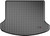 Black Cargo Liners Buick Enclave 2008 - 2014