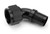 16an 60-Deg HS-79 Hose End - Crimp Style Black