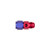 #8 to #8 Fem Fuel Press Adapter w/ 1/8 NPT Port