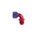 #6 90 Deg Fem Swivel to Male Flare Adapter