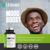 LES Labs Mood Boost  Stress Relief Mood Support Deep Relaxation  Improved Sleep  5HTP Ashwagandha Rhodiola Rosea Magnesium LTheanine  GABA  60 Capsules