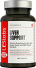 LES Labs Liver Support  Liver Cleanse Healthy Liver Function Glutathione Production  Detoxification  Milk Thistle LCysteine ALA  Dandelion  90 Capsules