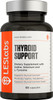 LES Labs Thyroid Support  Metabolic Health Thyroid Hormone Production Energy  Focus  Iodine LTyrosine Ashwagandha Selenium  Turmeric  60 Capsules