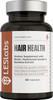 LES Labs Hair Health  Hair Growth Supplement Improved Thickness Strength  Fullness  Keratin Biotin Pumpkin Seed  MSM  60 Capsules