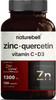 Zinc Quercetin 1000mg with Vitamin D3 5000IU 120 Capsules 4 in 1 Formula Zinc 50mg Vitamin C 250mg Vitamin D3 5000 IU  Advanced Immune Defense NonGMO