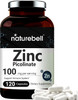 Double Strength Zinc 100Mg Zinc Picolinate Supplement 120 Capsules Zinc Vitamin And Immune Vitamins For Enzyme Function And Immune Support Nongmo And Made In Usa