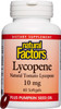 Natural Factors Lycopene 10 mg Antioxidant Support to Help Reduce Free Radical Damage with Pumpkin Seed 60 softgels 60 servings