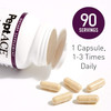 Natural Factors PeptACE Fish Peptides Cardiovascular Support for Healthy Blood Pressure Levels Already within the Normal Range 90 capsules 90 servings