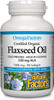 Natural Factors Flaxseed Oil Organic 1000mg Softgels 90Count