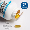 Natural Factors Ultra Strength RxOmega3 Fish Oil DHA and EPA 150 Softgels