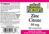 Zinc Citrate 50mg 180 Tablets