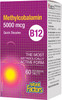 Natural Factors Vitamin B12 Methylcobalamin 5000 mcg Chewable Support for Energy and Immune Health Vegetarian 60 tablets 60 servings