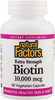 Biotin Extra Strength 10000 mcg Natural Factors 60 VCaps