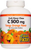 Natural Factors Vitamin C 500 mg Kids Chewable Vegan Tangy Orange 90 Wafers
