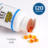Natural Factors Vitamin D3 10000 IU 250 mcg Supports Strong Bones Muscles and Immune Function 120 Softgels
