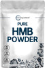 Micro Ingredients Pure HMB Powder 250 Grams Powerfully Supports Muscle Stamina Endurance and Strength No GMOs and Vegan Friendly