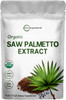 Sustainably US Grown Organic Saw Palmetto Powder 4 Ounce with Active Fatty Acid Pure Saw Palmetto Prostate  Hair Growth Supplement Healthy Urination Frequency  Hair Loss Blocker Supplement