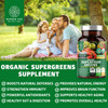 2Pack N1N Premium Organic Green Superfood Fruits  Veggies 28 Powerful Ingredients Natural Supplement with Alfalfa Beet Root  Tart Cherry for Energy Immunity Digestion Made in USA 120 Ct