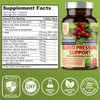 2Pack N1N Premium Blood Pressure Support with Hawthorn and Hibiscus 13 Potent Ingredients Natural Supplement to Support Cardiovascular  Circulatory Health 180 Caps