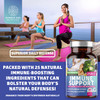 2Pack N1N Premium Immune Support Supplement Max Strength 25in1 Powerful Immune Defense with Vitamin C Quercetin Garlic Turmeric and Mushroom Blend 120 Caps