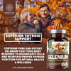 2Pack N1N Premium Pure Selenium Max Absorption 200MCG to Support Immunity Heart Thyroid and Prostate Health 360 Veg Caps