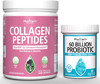 Probiotics 60 Billion CFU  Collagen Peptides Powder  Enhanced Absorption