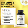 Golden After 50 VpMax9  Vision Support Supplement  3 Bottles  Eye Health Support and Antioxidant Supplement with Eye Vitamins Lutein Lycopene and Bilberry Extract Golden After 50 VpMax9  Vision Support Supplement  3 Bottles  Eye Health Support and Antioxidant Supplement with Eye Vitamins Lutein Lycopene and Bilberry Extract