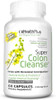 Health Plus Super Colon Cleanse Psyllium with Herbs Capsules 60 ea Pack of 8