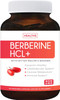 Berberine Hcl 500Mg Nongmo  Vegetarian Plus Bitter Melon  Banaba Leaf  Ampk Metabolic Activator  60 Capsules  No Pills