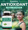 Green Tea 98 Extract with EGCG  120 Capsules NonGMO for Natural Metabolism Boost  Leaf Polyphenol Catechins  Antioxidant Supplement  1000mg 500mg per Capsule