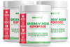 GoBiotix Super Greens Powder N Super Reds Powder  Vegan Red and Green Superfood  Probiotics Enzymes Organic Whole Foods  Fruit and Veggie Supplement  Pomegranate Raspberry 3pack
