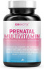 GoBiotix Vegan Prenatal Vitamins with Iron Calcium Vitamin D2 C Zinc  Folic Acid for Pregnant Women and Pre Pregnancy  Once Daily Prenatal Multivitamin Capsules NonGMO 90 Count