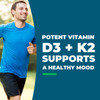 Vitamin D3  K2  5000 Iu Of D3 As Cholecalciferol For Optimal Calcium Absorption  100 Mcg Of K2 As Menaquinone7 For Circulatory Health  Supports Bone  Immune Health  60 Vegetarian Capsules