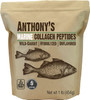 Anthonys Hydrolyzed Marine Collagen Peptides 1 lb Gluten Free Paleo  Keto Friendly Unflavored Non GMO