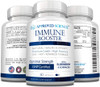 Approved ScienceImmune Booster  Extra Strength Support  Elderberry Extract Echinacea Vitamin D3 and C Zinc  All Natural  180 Capsules  3 Months Supply