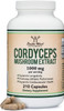 Cordyceps Capsules Cordyceps Sinensis Mushroom Extract 210 Count 3.5 Month Supply 1000MG 7 Polysaccharides with Alpha and Beta Glucans Cardiovascular and Aging Support by Double Wood