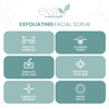 Eva Naturals Microdermabrasion Face Exfoliator and Facial Scrub  Exfoliating Facial Cleanser With Aloe Willow Bark Salicylic Acid Exfoliating Face Wash Face Cleanser Exfoliating Face Scrub 2 oz