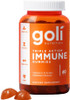 Goli Immune Gummy Vitamin  60 Count  Elderberry Vitamin C D  Zinc PlantBased Vegan NonGMO GlutenFree  GelatinFree