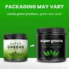 Super Greens Powder Premium Superfood - 20+ Organic Green Veggie Whole Foods - Wheat Grass, Spirulina, Chlorella & More - Antioxidant, Digestive Enzyme & Probiotic Blends | Vegan Juice Supplement