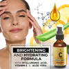 InstaSkincare Glow Effect and Moisturizing Bundle  Hyaluronic Acid Serum for Face 2Oz  Vitamin C Serum 2Oz