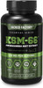 Ashwagandha Root Extract KSM66 Ashwagandha w/ 5 Withanolides  Supplement for Natural Stress Relief Cognitive Function Vitality and Mood Support  60 Veggie Capsules