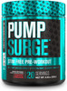 PUMPSURGE Caffeine Free Pump  Nootropic Pre Workout Supplement  Non Stimulant Preworkout Powder  Nitric Oxide Booster  20 Servings Cherry Limeade