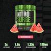 Nitrosurge PreWorkout  Pumpsurge CaffeineFree PreWorkout  Morning  Night Bundle for Increased Focus Stamina Endless Energy  Powerful Pumps  Watermelon Flavor