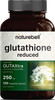 Glutathione Supplement 250mg 120 Veggie Caps 4 Months Supply 98 Purity Verified Bioavailable Form  Reduced Glutathione GUTAXtra Third Party Tested NonGMO  Gluten   by Naturebell